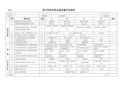 廣播電視節目制作課程考試命題雙向細目表與教學策略研究